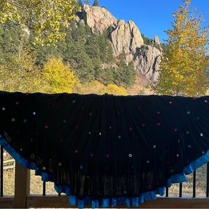 TRIBAL DANCE CIRCLE SKIRT